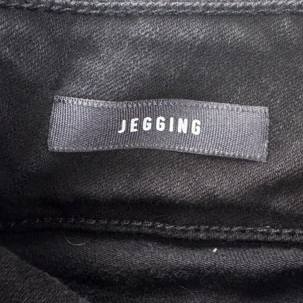 Torrid Black Distressed Ripped Jeggings High Rise Plus Size 16 Short - Picture 7 of 15